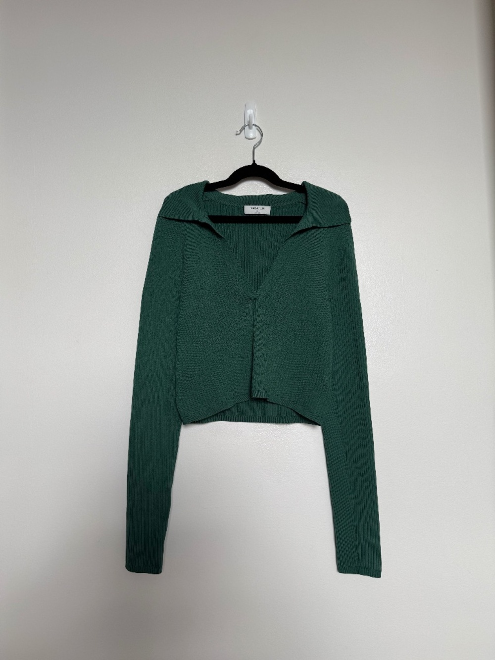 Aritzia Babaton Sculpt Knit Polo Long Sleeve